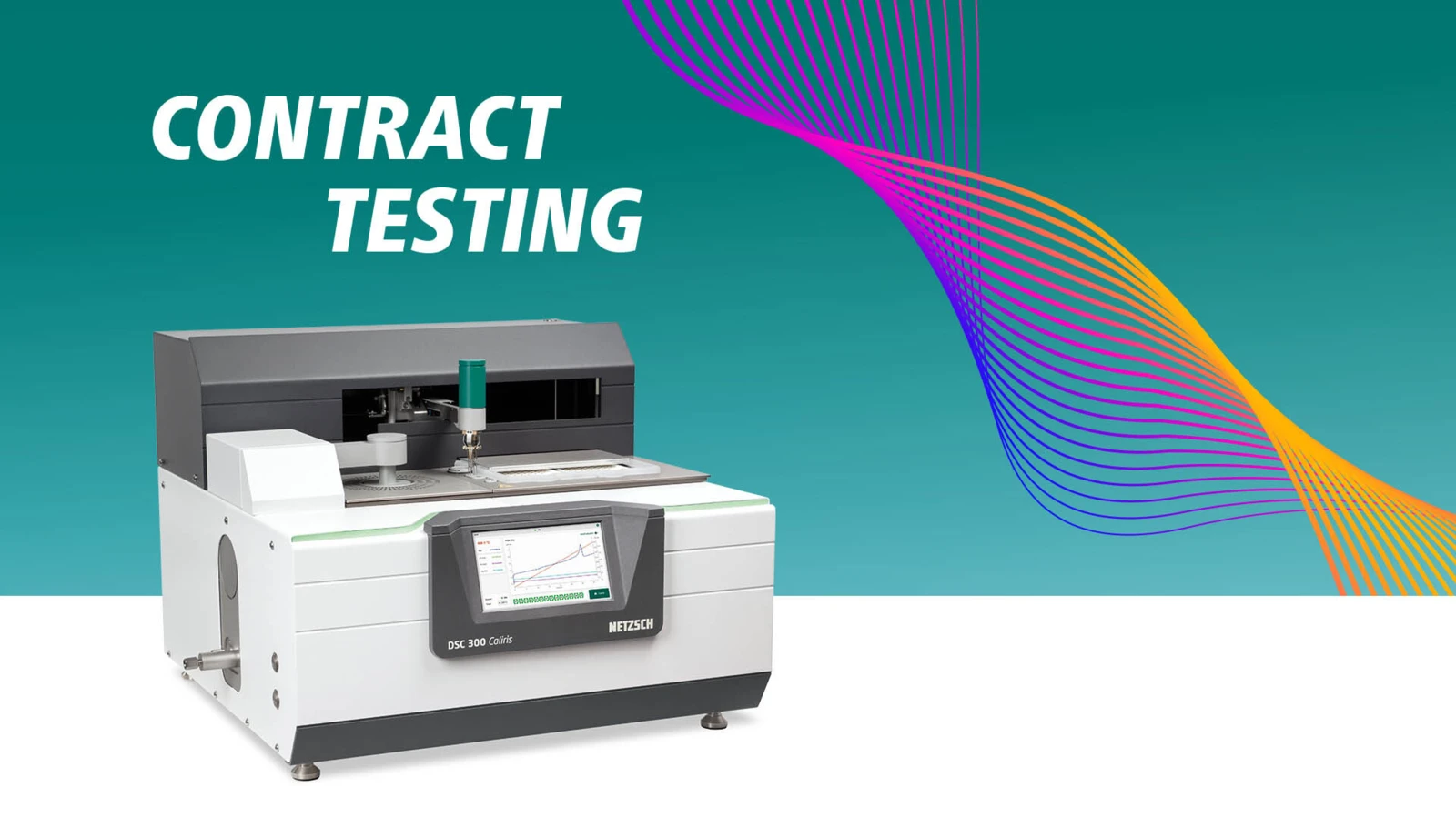 Visit and Test our Lab for Differential Scanning Calorimetry NETZSCH